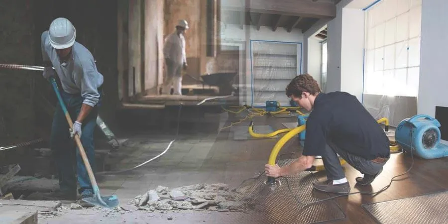 Water Damage Restoration services in Hamilton, OH